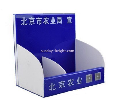 Customize acrylic 2 pocket brochure holder BHK-562