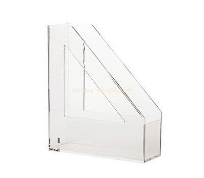 Customize acrylic desktop file holder BHK-577