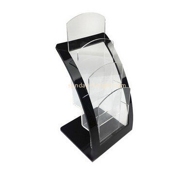 Customize acrylic standing brochure rack BHK-600