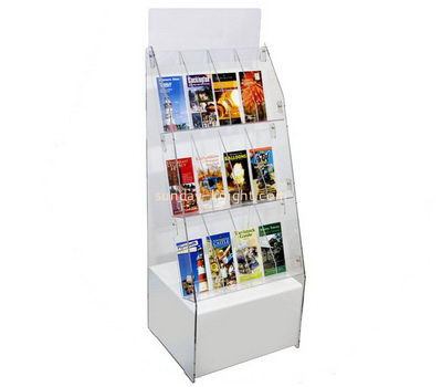 Customize perspex floor brochure holder BHK-604