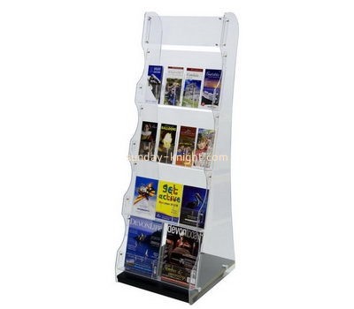 Customize acrylic brochure literature rack BHK-605