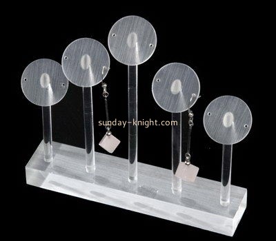 Customize lucite earring stands for sale JDK-549