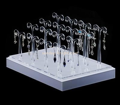 Customize acrylic standing earring holder JDK-555