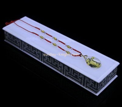 Customize acrylic long necklace holder JDK-588