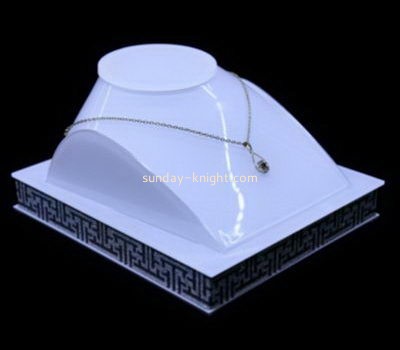 Customize acrylic necklace bust display stand JDK-594