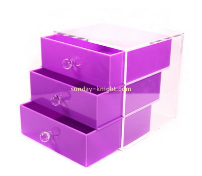 Customize acrylic 3 drawer storage DBK-897