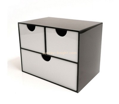 Acrylic 3 drawer storage unit DBK-902