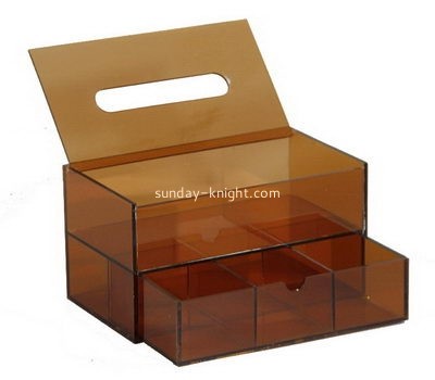 Acrylic rectangular tissue cover DBK-947