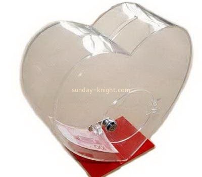 Acrylic charity donation boxes DBK-979