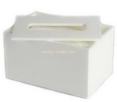 White large acrylic tissue box DBK-1004