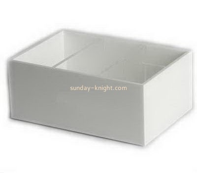 White acrylic 4 grids box DBK-1009