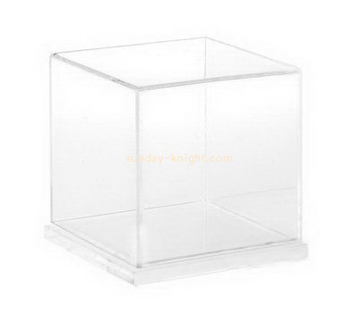 Square clear acrylic display box DBK-1013