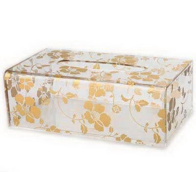 Decorative acrylic tissue paper box DBK-1030