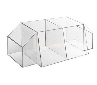 Custom clear acrylic 4 grids box DBK-1055