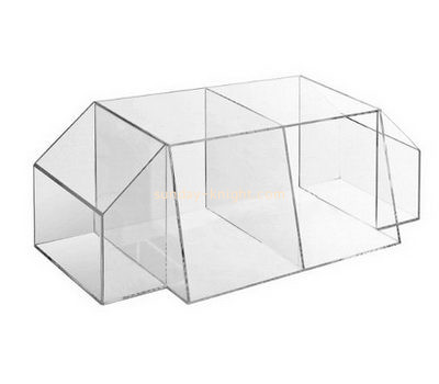 Custom clear acrylic 4 grids box DBK-1055