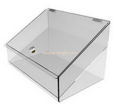 Custom clear acrylic storage box with lid DBK-1056
