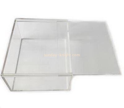 Custom clear acrylic sliding lid box DBK-1060