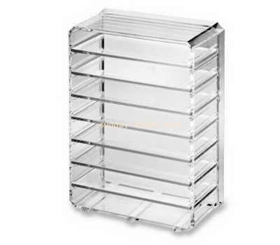 Custom clear acrylic 8 drawers box DBK-1063