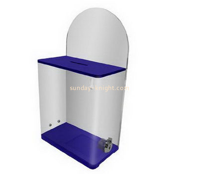 Customize small acrylic ballot box DBK-1089