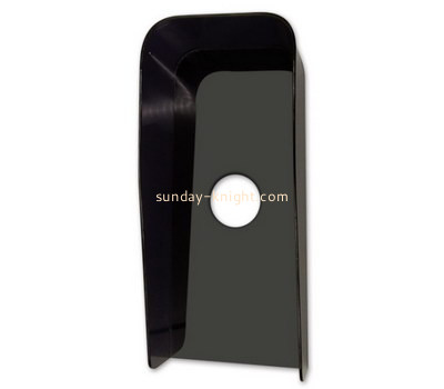 Customize black acrylic visual intercom protective cover DBK-1126