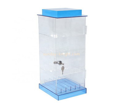 Custom acrylic locking display cabinet DBK-1172