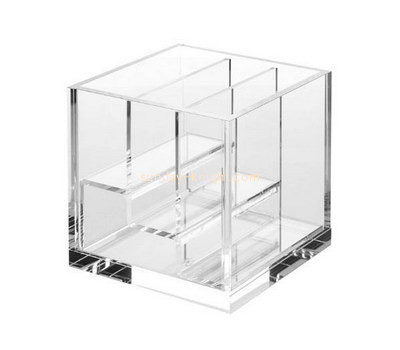 Custom tiered clear acrylic eyeshdow display holders DBK-1196