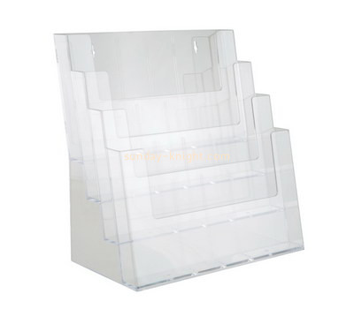 Custom wall 4 tiers acrylic brochure holder BHK-688