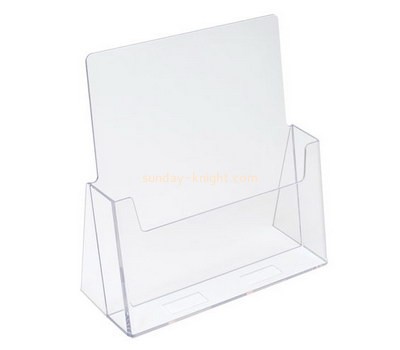 Custom table top clear acrylic pamphlet holder BHK-692