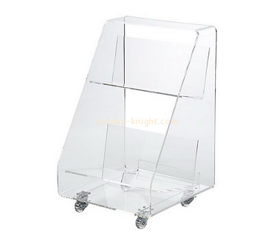 Custom 2 teirs acrylic magazine holders BHK-697