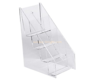 Custom 4 tiered acrylic literature holder BHK-700