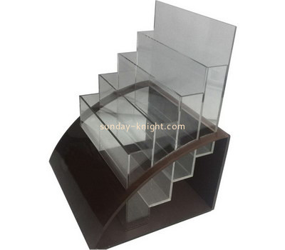 Custom 4 tiers acrylic literature holder BHK-740