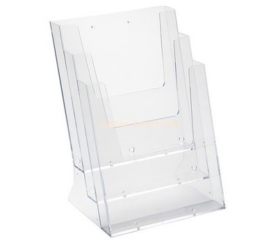 Custom wall 3 tiers acrylic pamphlet holder BHK-744