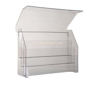 Custom 3 tiers acrylic leaflet holders BHK-766