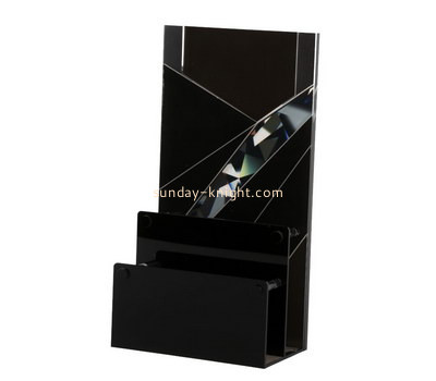 Custom black acrylic leaflet holders BHK-773