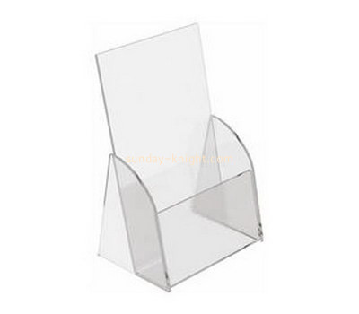 Custom table top acrylic leaflet holder BHK-778