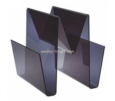 Custom W shape acrylic magazine holders BHK-785