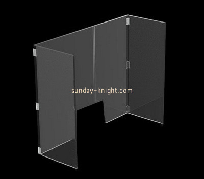 Custom counter top acrylic sneeze shield guard ODK-834