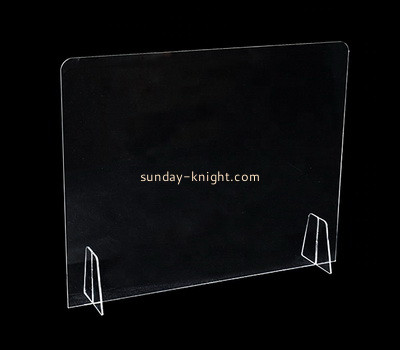 Custom free standing acrylic partition shield ODK-835