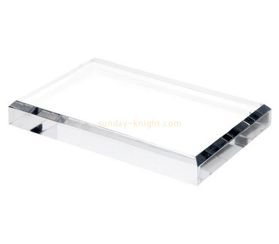 Custom acrylic beveled block ABK-018