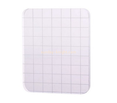 Custom acrylic stamping block with grids lines ABK-042