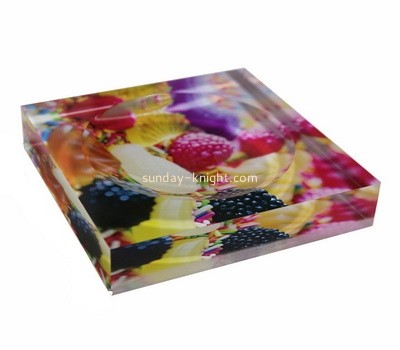Custom color acrylic soap dish ABK-077