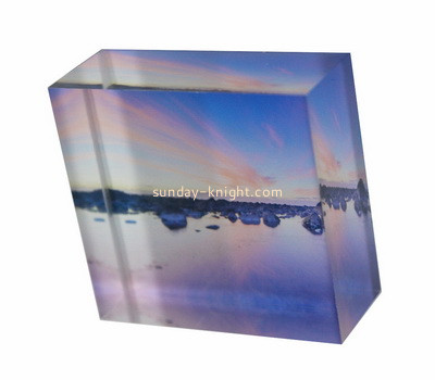 Custom color lucite block ABK-080