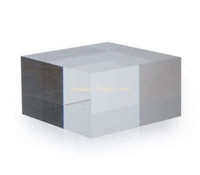Custom clear plexiglass display cube ABK-143