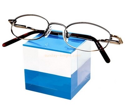 Custom acrylic eyeglasses display cube ABK-185
