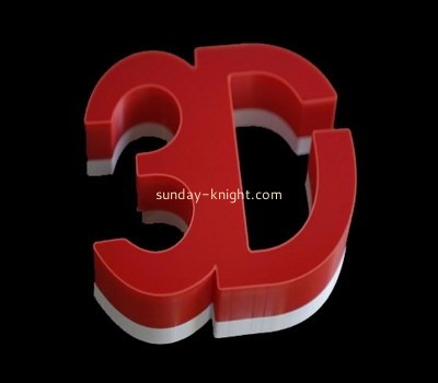 Custom plexiglass cutting letters CAK-066