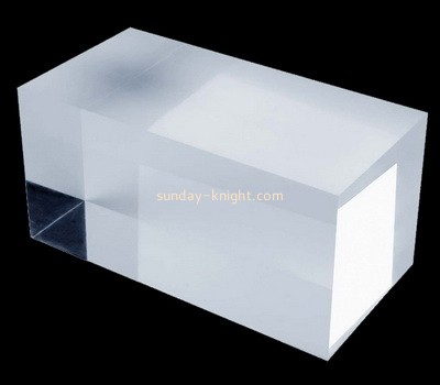 Custom laser cutting plexiglass cube CAK-243
