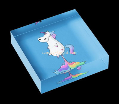 Custom laser cutting acrylic UV printing block CAK-258