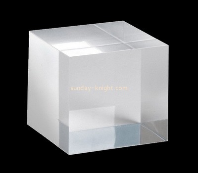 Custom laser cutting perspex display cube CAK-284