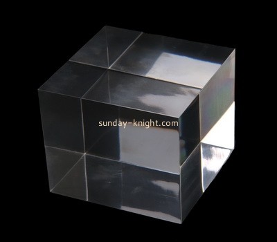 Custom plexiglass display cube CAK-305