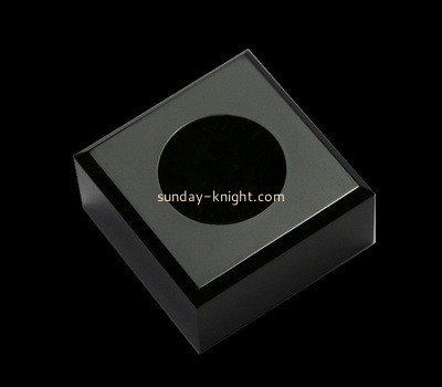 Custom black acrylic display block CAK-313